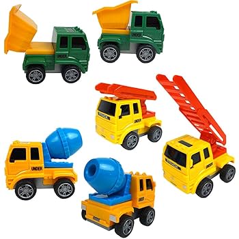 おもちゃ　ミニカー　車　飛行機　新幹線　プルバックカー　まとめ売り　160サイズ Amazon | がんばれ はたらく車 SP ミニカー プルバックカー